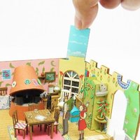 Sankei 迷你纸模型 吉卜力工作室系列 借利的爱丽舍 阿莉埃蒂的家 1/48比例 纸模型 MK07-13