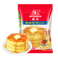 88VIP：Morinaga 森永 松饼粉烘焙原料300G家用预拌粉儿童方便营养早餐格子华夫饼