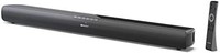 SHARP 夏普 HT-SB100 75W 2.0 条形音箱,带蓝牙、光学输入、辅助、HDMI (挂式 – 黑色