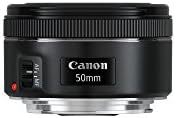 Canon 佳能 镜头 0570C005AA EF 50 毫米焦距 F1.8 STM 焦距(49 毫米滤镜螺纹)，黑色