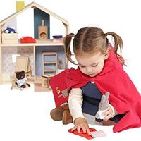 MANHATTAN TOY Little Nook 浆果兔子毛绒动物，带可拆卸衣服、睡袋和纪念品盒