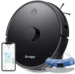 Arnagar S8 扫地机器人带擦拭功能,3500Pa自动吸尘器机器人,无刷Nidec