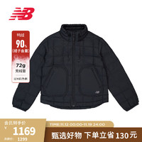 new balance 23女款冬季潮流时尚保暖立领羽绒服 BK NPD47082 M