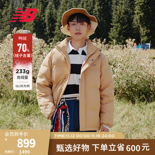 NEW BALANCE NB男女同款冬季潮流时尚保暖羽绒服 DLC AMJ33340 2XL