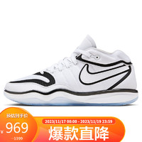 NIKE 耐克 篮球鞋男缓震ZOOM G.T. RUN 2运动鞋秋冬DJ9404-102白44