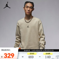 耐克（NIKE）JORDAN ESSENTIALS 男子加绒圆领上衣 FV8451-282 L