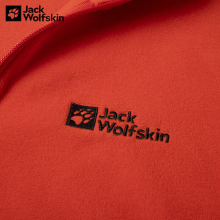 Jack Wolfskin狼爪抓绒衣男秋冬户外运动抓绒服休闲保暖抓绒外套5032751 5032751-2193/红色 S 170/92A