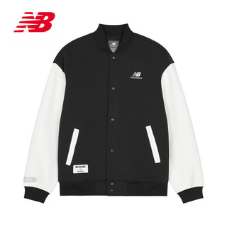 NEW BALANCE NB23早秋男女同款百搭运动针织外套 BK 6DD38361 XS