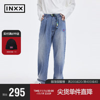 INXX 英克斯 Standby 时尚潮牌宽松休闲牛仔裤直筒裤XMD4221548 牛仔蓝色 XL