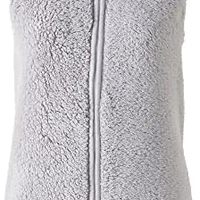 IRIS PLAZA 家居服 可穿毛毯 保暖 衣长约70cm 儿童用 防静电处理 超细超细貂毛 银灰色