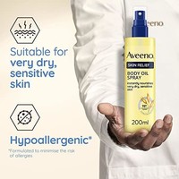 Aveeno 艾惟诺 艾维诺 皮肤舒缓身体油喷雾 200ml