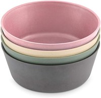 Bamboo 儿童碗 Pink, Green, Gray, Beige