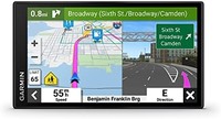 GARMIN 佳明 DriveSmart 66,6 英寸车载 GPS 导航仪,带明亮、清晰的高分辨率地图和 Garmin 语音辅助