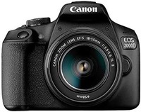 Canon 佳能 EOS 2000D 数码单反相机和 EF-S 18-55 毫米  镜头