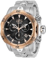 INVICTA 英弗他 男式 Venom 石英手表 不锈钢表带 银色 26(型号: 29646)