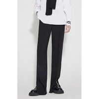 ochirly 欧时力 女士弹力高腰直筒裤