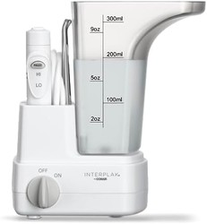 conair Interplak by Conair Compact 水牙线,旅行水牙线,Waterpik,电池供电,口腔冲洗器,强力深层清洁