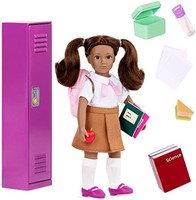 prime会员：MANHATTAN TOY Lori Dolls – 迷你娃娃和学校玩具套装