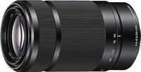 SONY 索尼 SEL55210 E Mount APS-C 55-210 mm F4.5-6.3 长焦变焦镜头 - 黑色