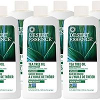DESERT ESSENCE 茶树油漱口水 含留兰香油和芦荟精华 - 深层清洁 清新口气 - 对抗蛀牙和堆
