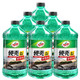 Turtle Wax 龟牌 硬壳汽车玻璃水防冻-25℃ 2L*2瓶汽车用品去油膜四季通用雨刮水 硬壳0°C 2L*6瓶