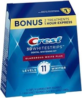 Crest 佳洁士 3D Whitestrips 牙齿美白牙贴套装 32 条（16 件装）-包装可能有所不同