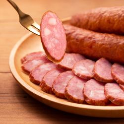 秋林里道斯正宗哈尔滨红肠东北特产即食熟食早餐红肠820g量贩精装