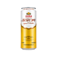 88VIP：燕京啤酒 12度高端原浆白啤贵族品质500ml/罐听装浓香