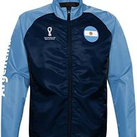 FIFA 国际足球联合会 男孩官方 Fifa 2022 年世界杯训练夹克 - 阿根廷运动夹克(1 件装)