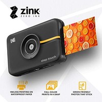 Kodak 柯达 科达 Step Touch | 13MP 数码相机和即时打印机 3.5英寸液晶屏RODITC20AMZB 黑色