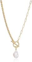Avalon 1粒巴洛克珍珠x链条曼特尔项链 [ 商品], なし, 金属 树脂珍珠 金属, 无宝石