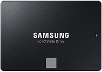 SAMSUNG 三星 固态硬盘 870 EVO,2 TB,形状系数 2.5 英寸,智能Turbo Write,Magician 6 软件,黑色