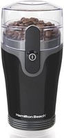 汉美驰 Fresh Grind 电动咖啡研磨机 适用于豆类 香料等 不锈钢刀片 可拆卸腔体 可冲泡 12 杯 黑色