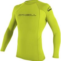 O'NEILL 男士基本款皮肤 L/S Rash Guard Rash 背心