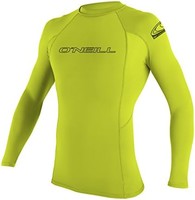 O'NEILL 男士基本款皮肤 L/S Rash Guard Rash 背心