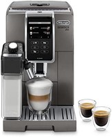 De'Longhi 德龙 Dinamica Plus ECAM370.95.T 自动咖啡机 智能一键式技术 应用程序 3.5 英寸触摸屏 1450W 钛金属