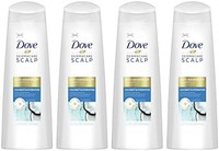 Dove 多芬 洗发水 适合成人使用 滋润 不在动物身上进行测试 椰子 12盎司(约340.2克) 4件装