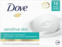 Dove 多芬 Beauty Bar 比香皂 含温和洁面乳，3.75 盎司（约 106g）（14 包）