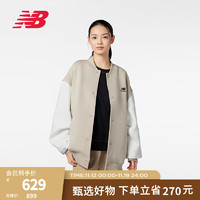 NEW BALANCE NB23早秋男女同款百搭运动针织外套 LBE 6DD38361 XS