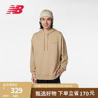 NEW BALANCE NB23男款早秋百搭简约休闲舒适连帽卫衣 INC AMT33326 M