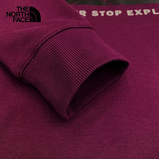 北面（The North Face）卫衣男女同款户外运动休闲针织套头衫|86Q0 I0H/红色 S/165