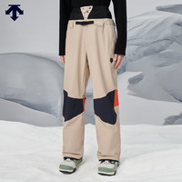 DESCENTE迪桑特SNOWBOARD系列男女同款滑雪裤冬季 BE-BEIGE M (170/80A)