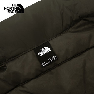 北面（The North Face）羽绒马甲男款户外保暖背心550蓬鹅绒填充防风防水|88R6 21L/绿色 XXL/185