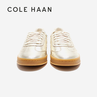 colehaan/歌涵 女鞋休闲鞋 23年秋季德训鞋阿甘鞋运动板鞋W30274 金色-W30274 36