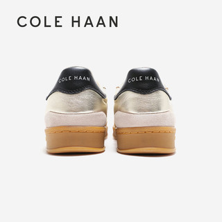 colehaan/歌涵 女鞋休闲鞋 23年秋季德训鞋阿甘鞋运动板鞋W30274 金色-W30274 36