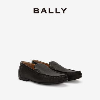 BALLY/巴利男士深棕色皮革乐福鞋6306265 深棕色 41