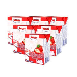 MUH 甘蒂牧场 丹麦进口草莓牛奶6盒