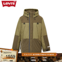 LEVI 's李维斯男士长款羽绒服A8590-0000 驼色 L