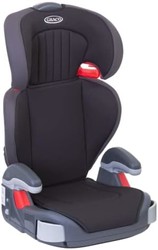 GRACO 葛莱 Junior Maxi 轻质高靠背增高儿童汽车座椅, Group 2/3(4-12岁左右,15-36公斤),黑色