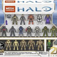 MEGA Construx Pro Builders 光晕 20 周年纪念人物模型5 件装